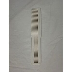 Wahl USA Professional Flat Top Clipper Comb Off White Barber Styling Tool 8 Inch